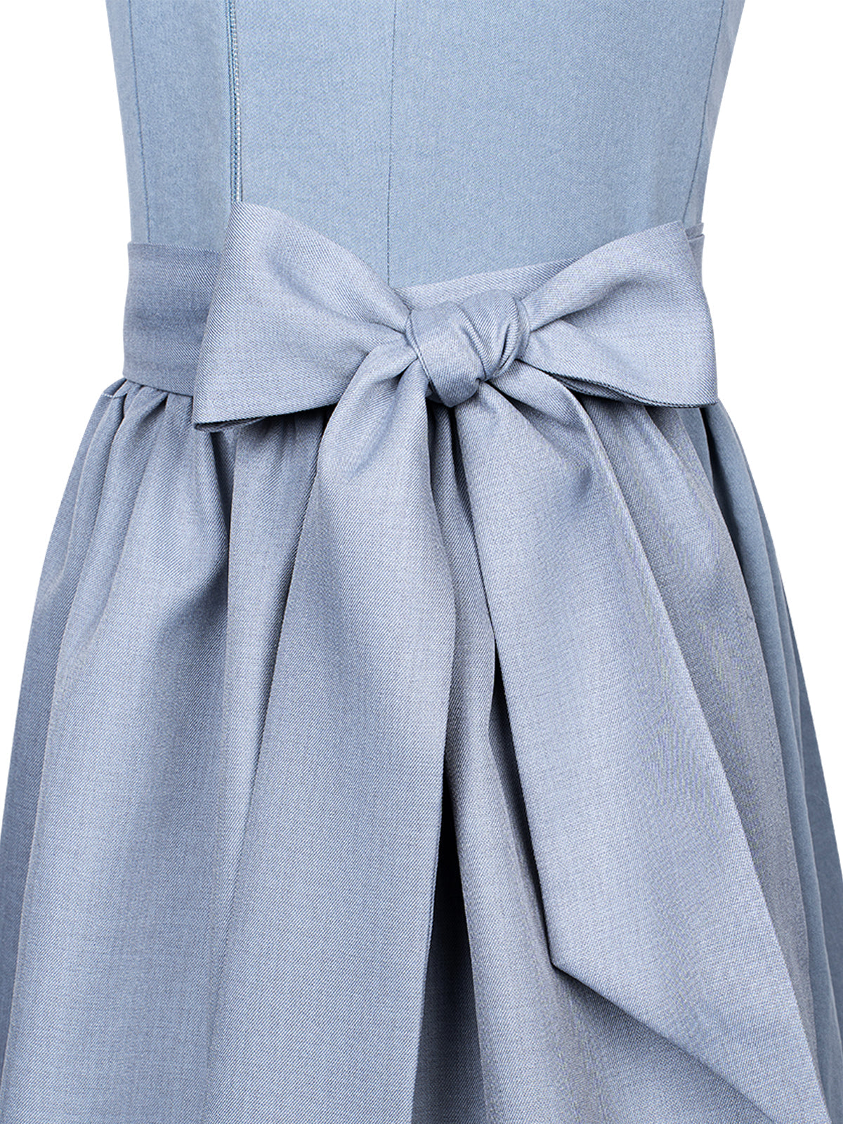 Blau Kinder-Dirndl Lena – Gerade Linie