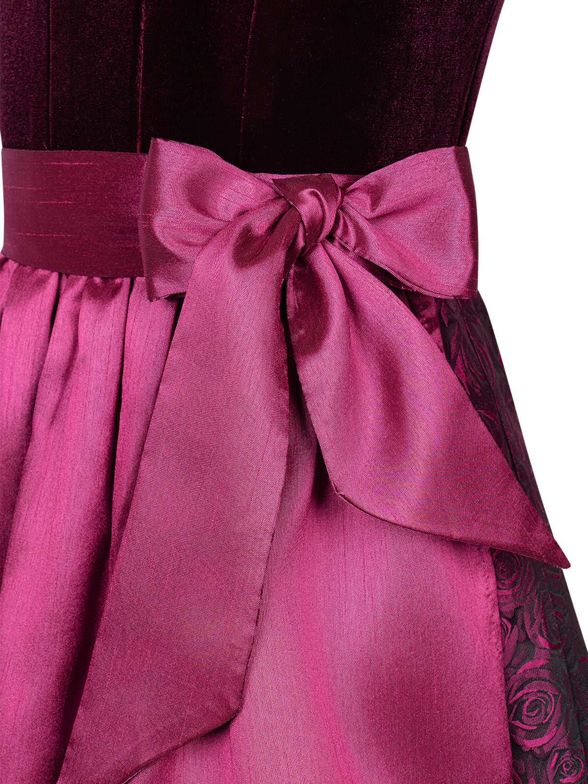 Pink Kinder-Dirndl Klara – Herzlinie