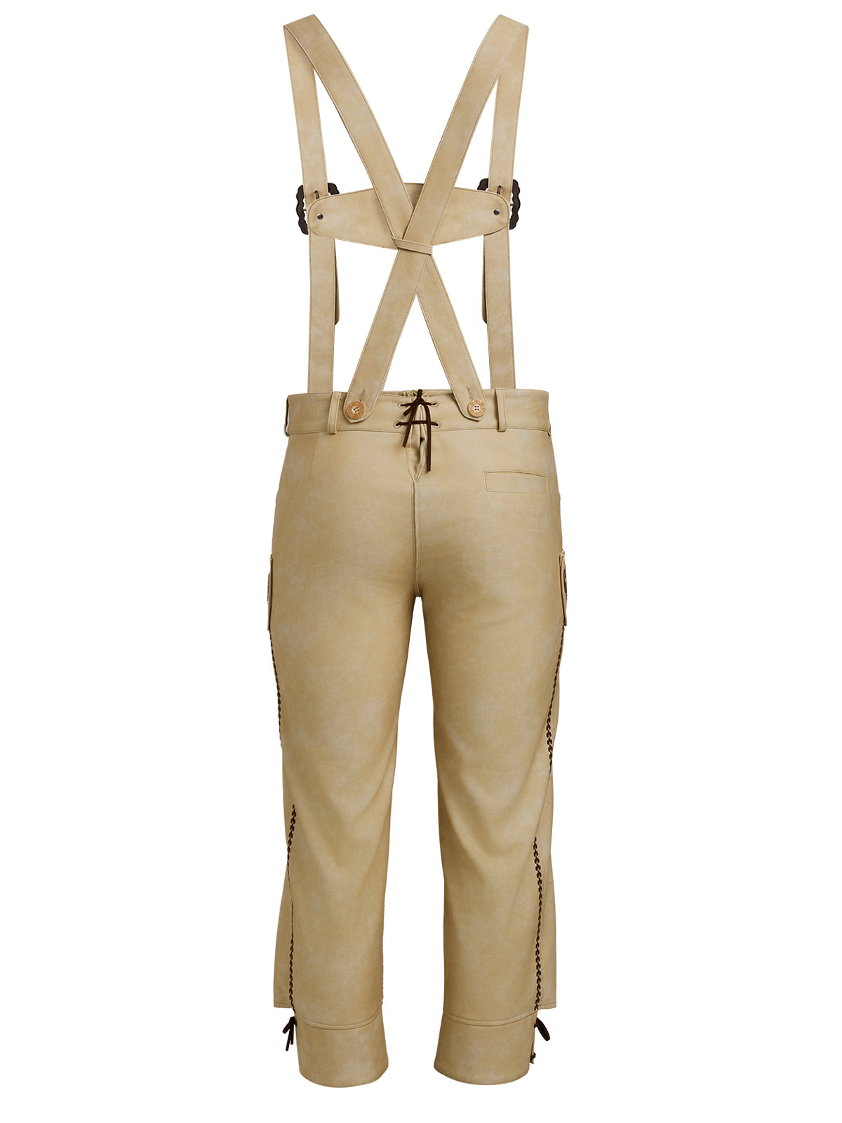 Gelb Lederhose Theodor – Stickereien