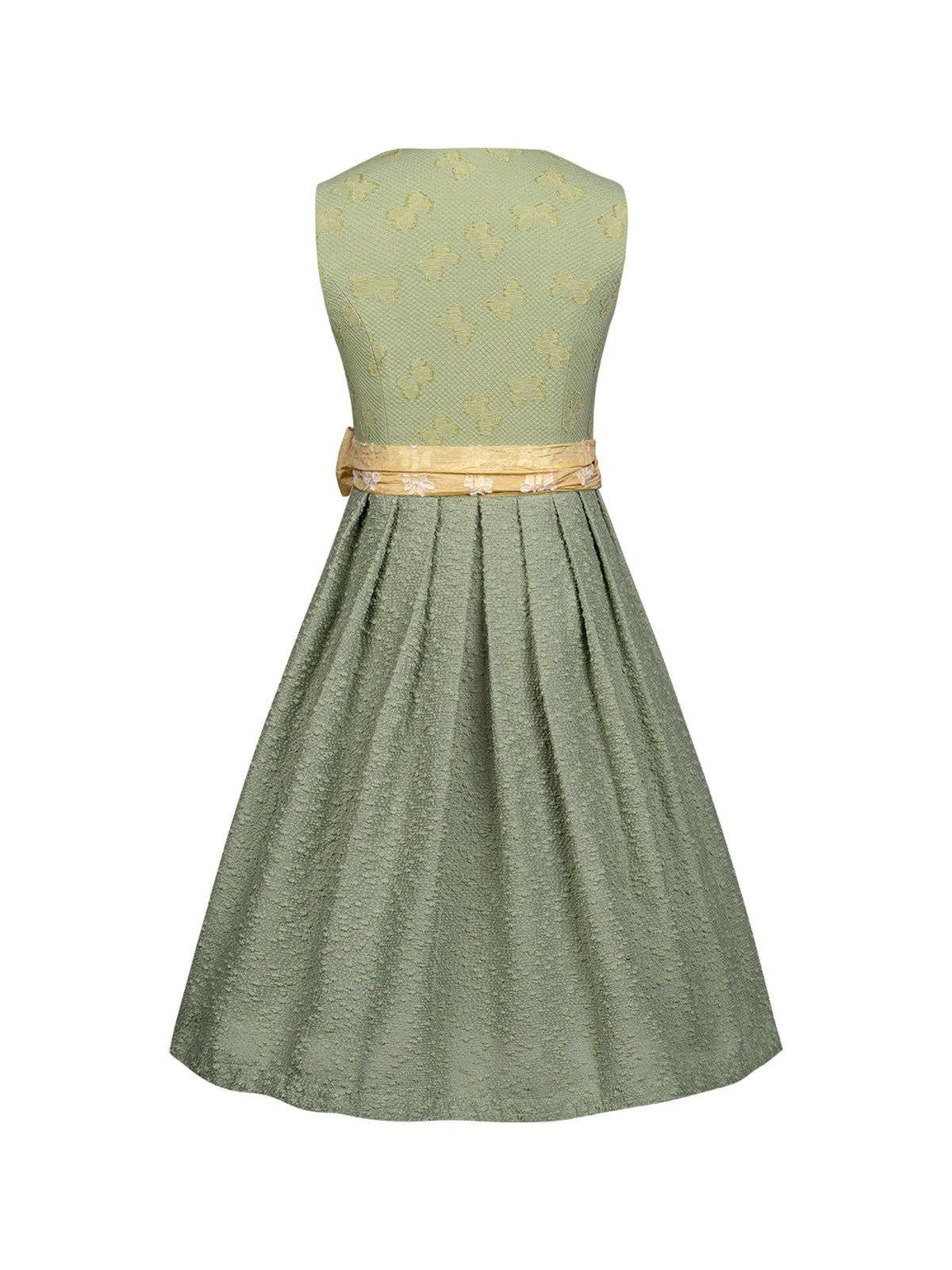 Grün Kinder-Dirndl Kitt – Gerade Linie