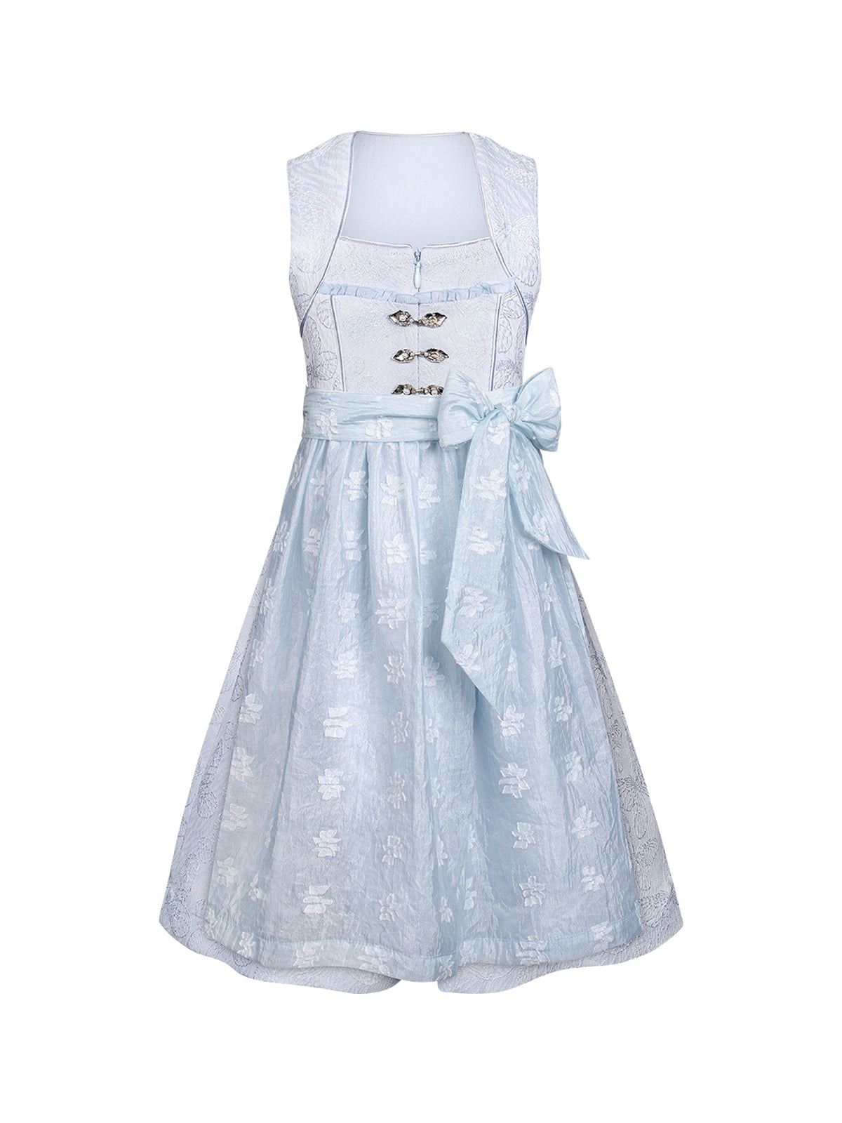 Blau Kinder-Dirndl Lobby – Gerade Linie