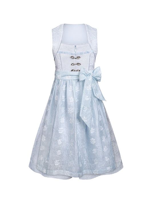 Blau Kinder-Dirndl Lobby – Gerade Linie