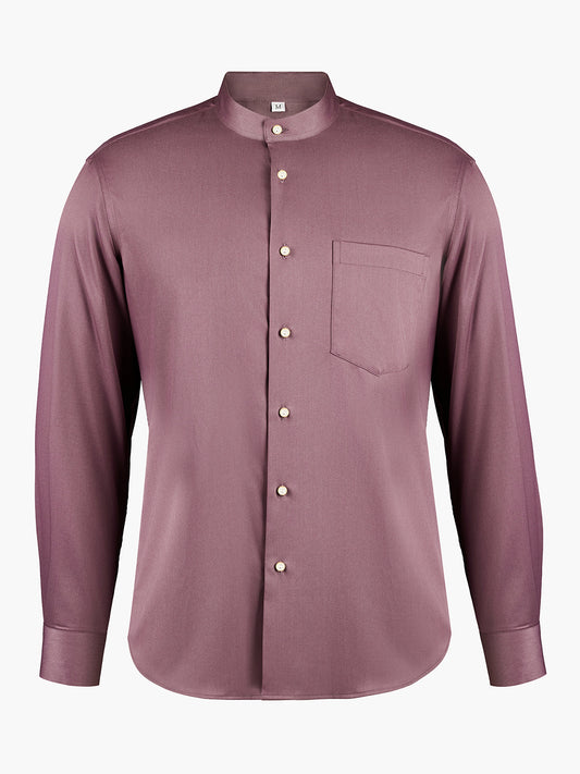 Rosa Herrenhemd Elias – Hochgeschlossen