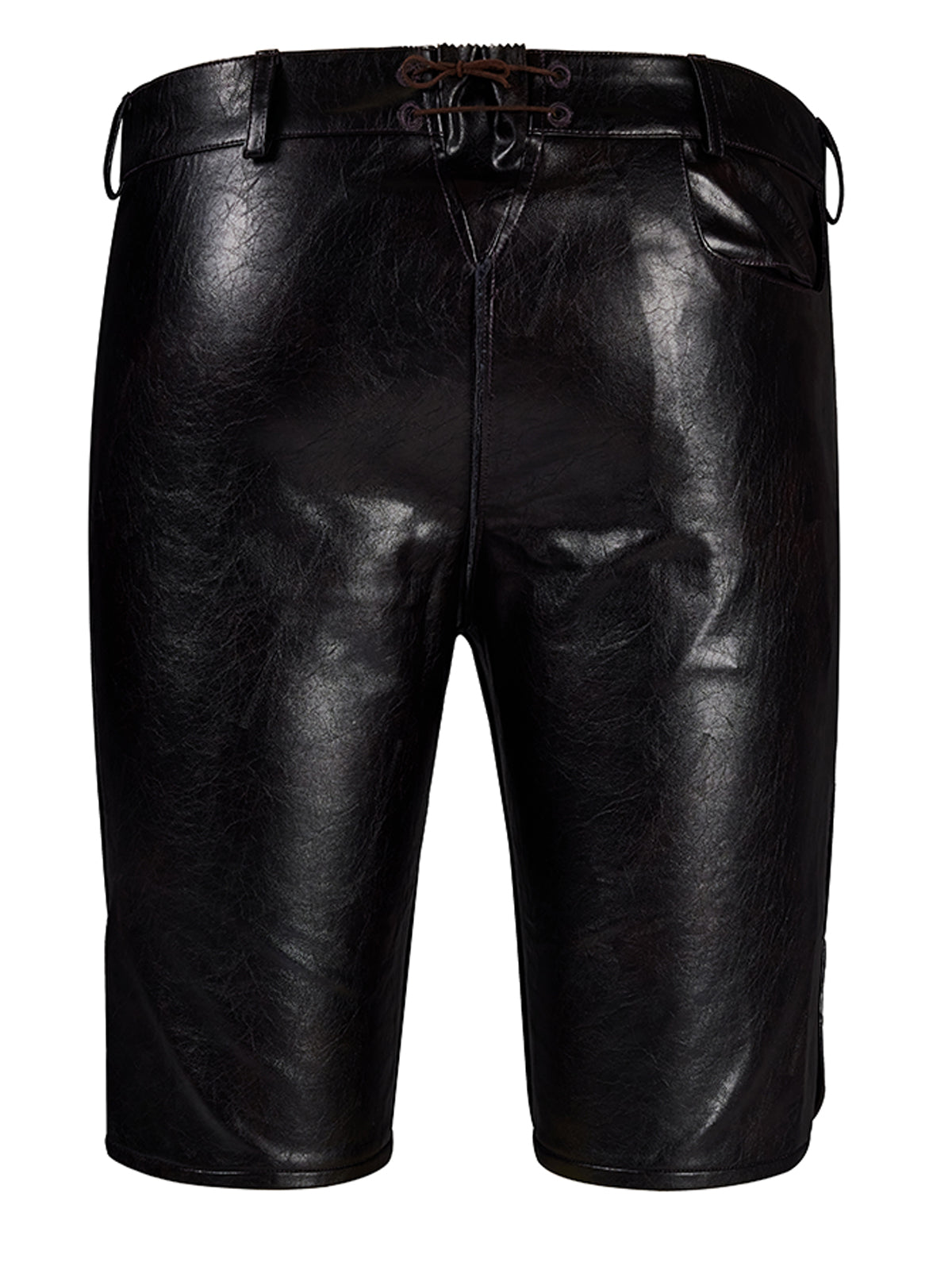 Schwarz Lederhose Ludwig – Stickereien
