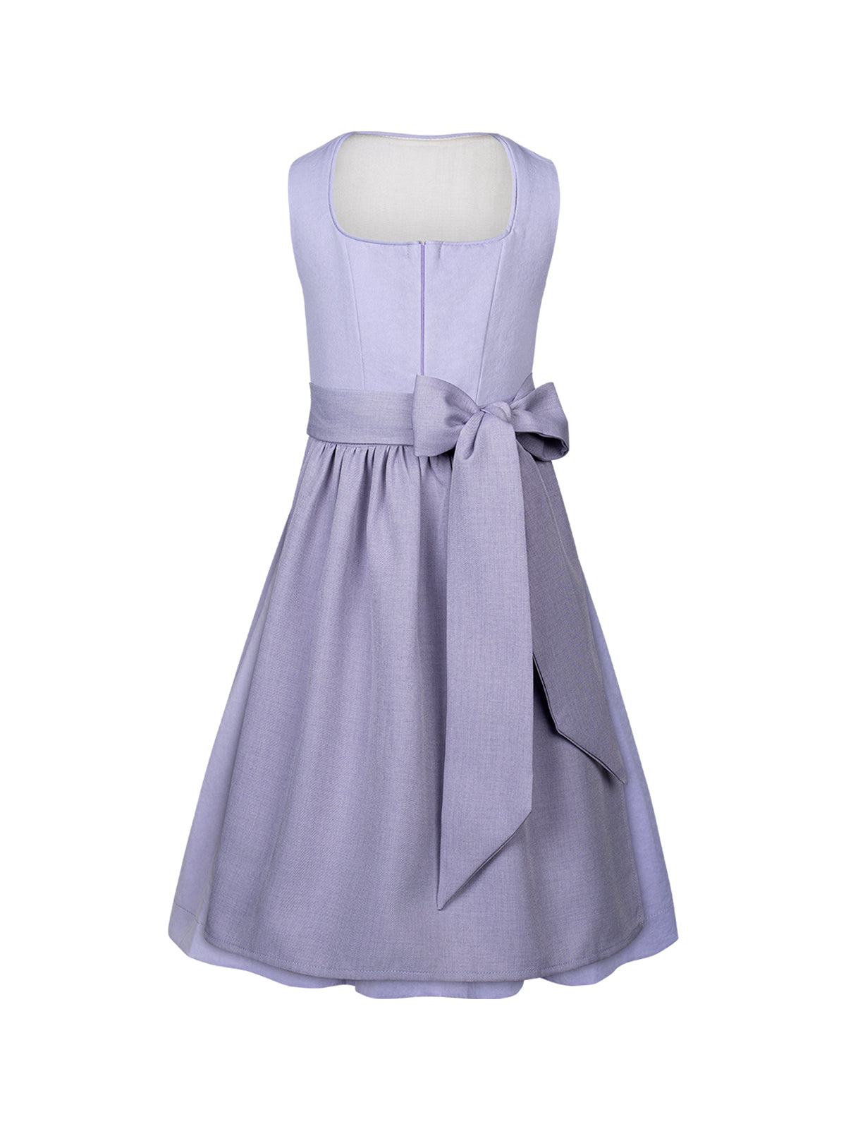 Lila Kinder-Dirndl Viktoria – Gerade Linie