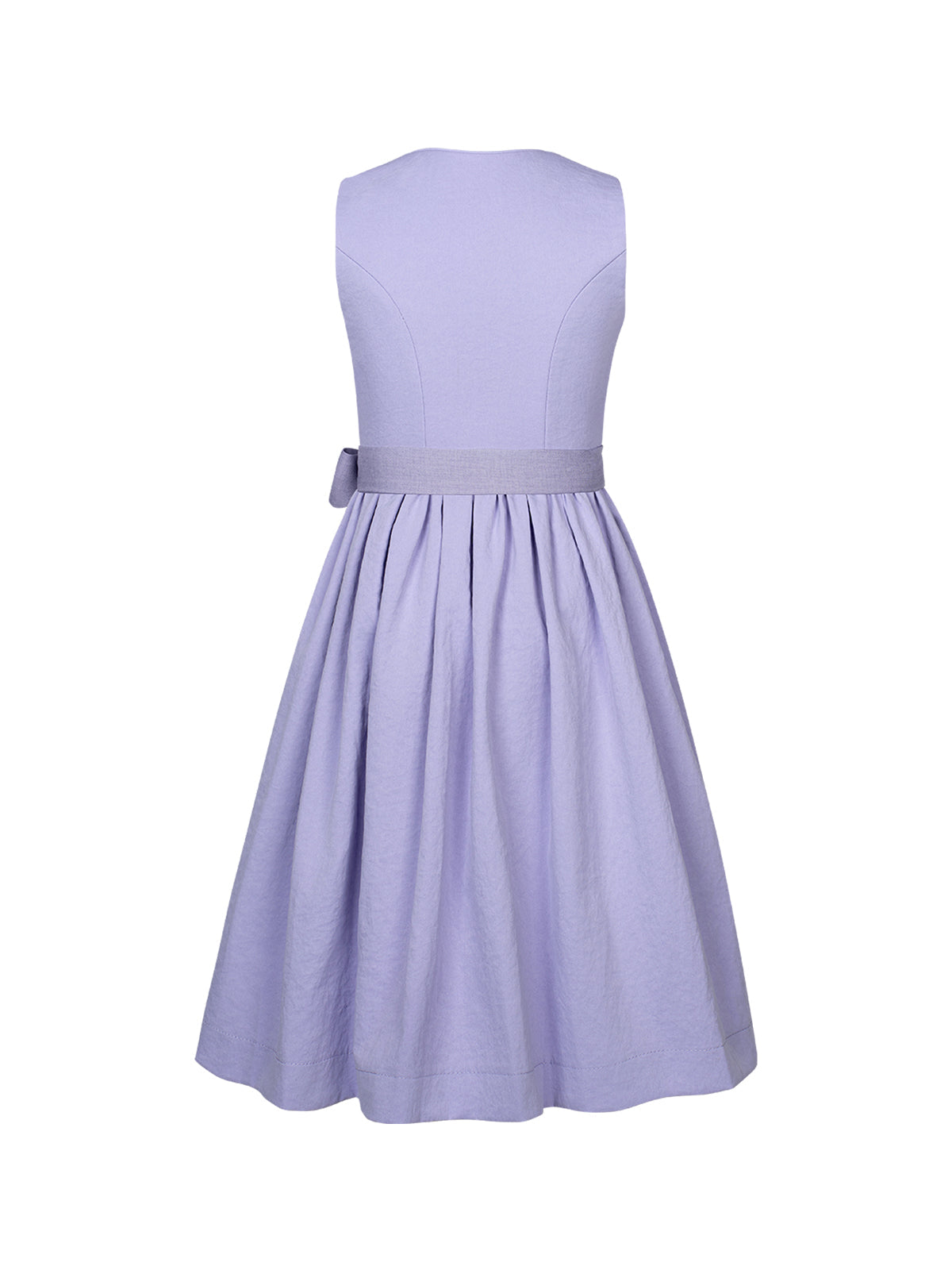 Lila Kinder-Dirndl Viktoria – Gerade Linie
