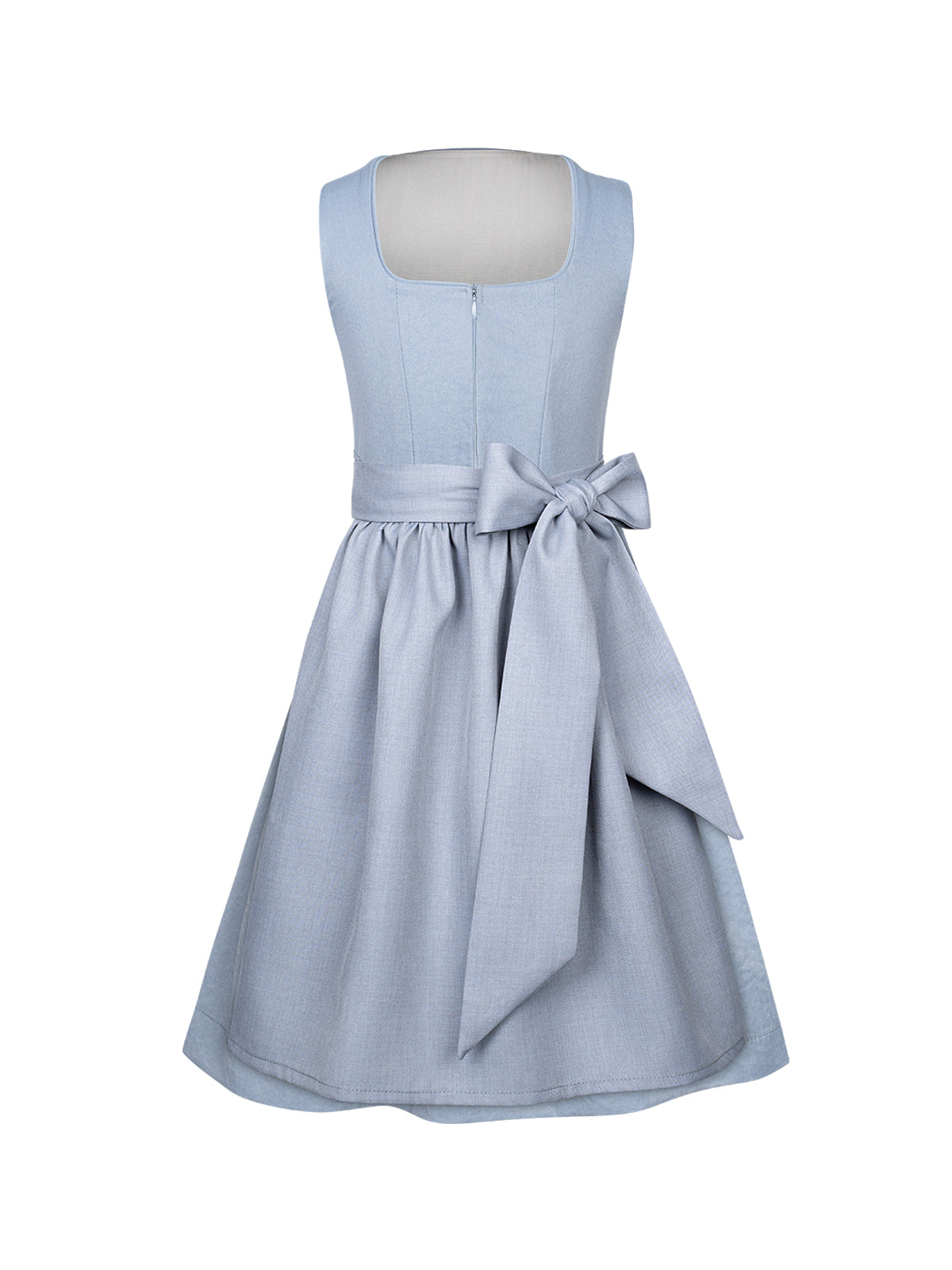 Blau Kinder-Dirndl Lena – Gerade Linie