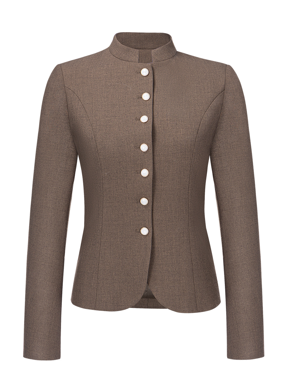 Braun Trachtenjacke Damenjacke Barly Dark Olive