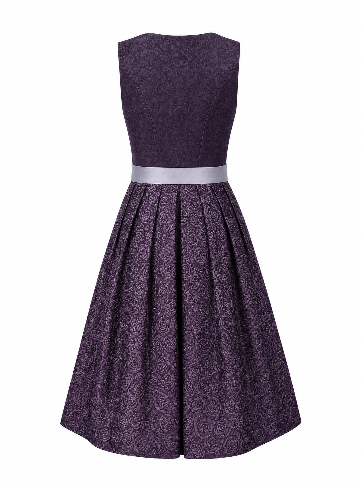 Dirndl Annika in Salbeigr¨¹n mit Perlgrau Sch¨¹rze - R¨¹ckansicht